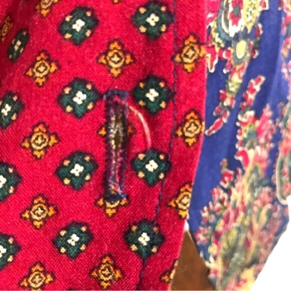 Britland Vtg. 80's Pasley Vest Size Medium - Picture 7 of 9